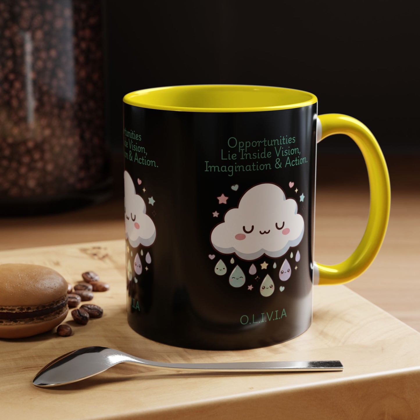 Personalized Cloud Dripping Coffee Mug