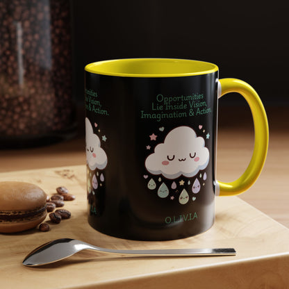 Personalized Cloud Dripping Coffee Mug