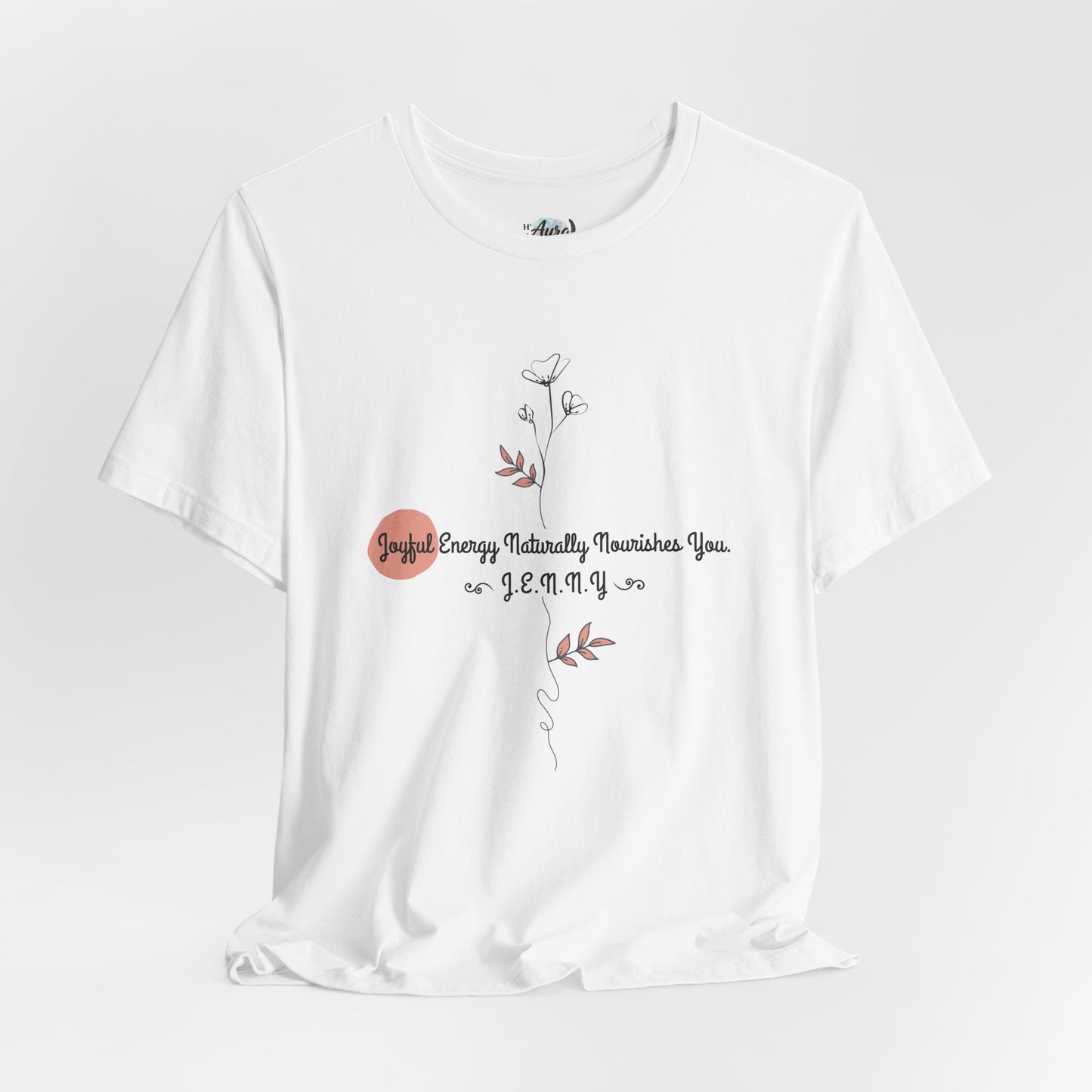 Personalized Floral Minimalist Tee