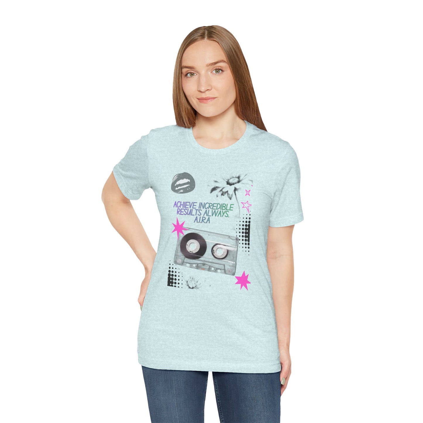 Personalized Cassette Vibes Graphic Tee