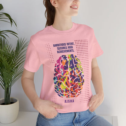 Personalized Motivational Brain Graphic Tee