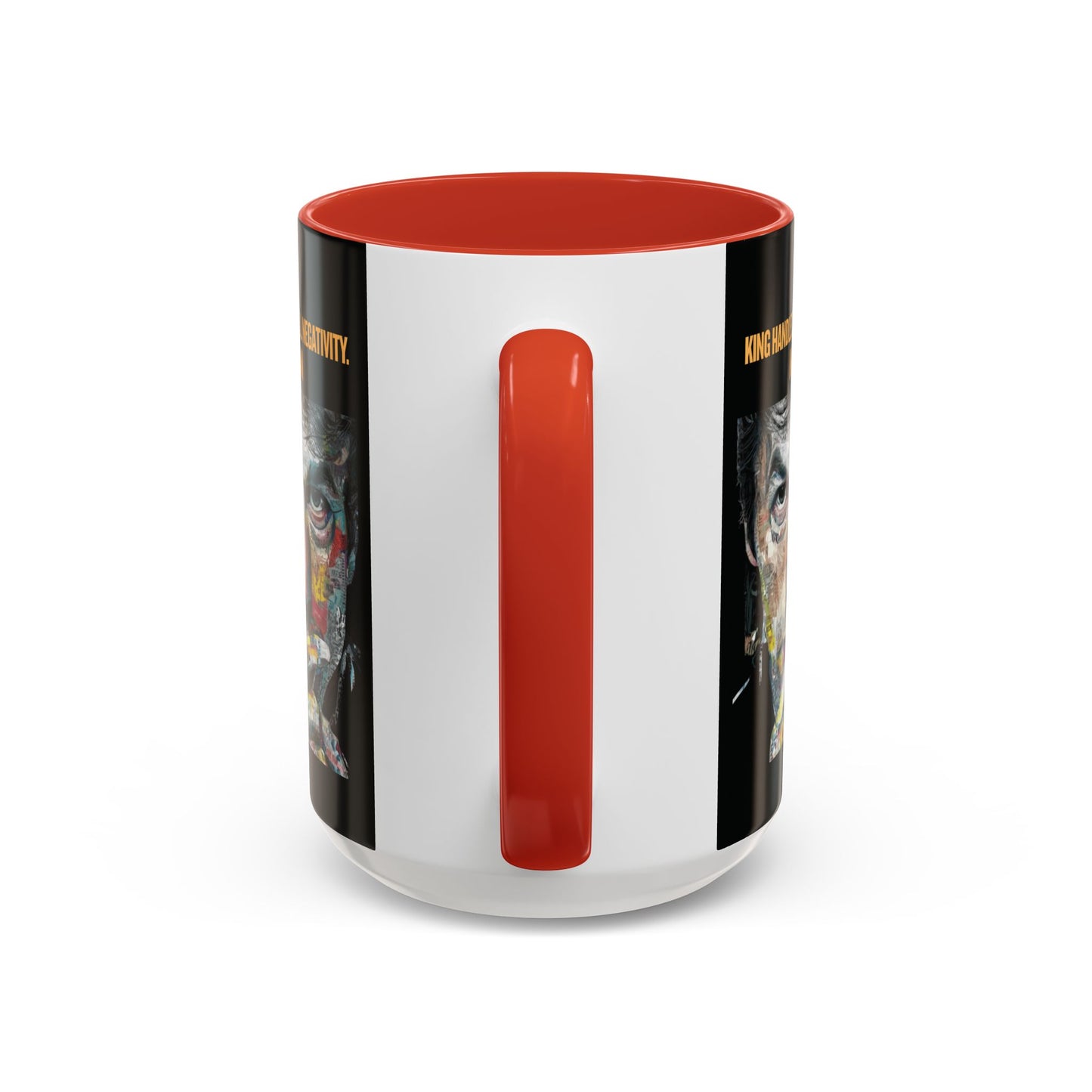 Personalized Initial Khan Accent Coffee Mug