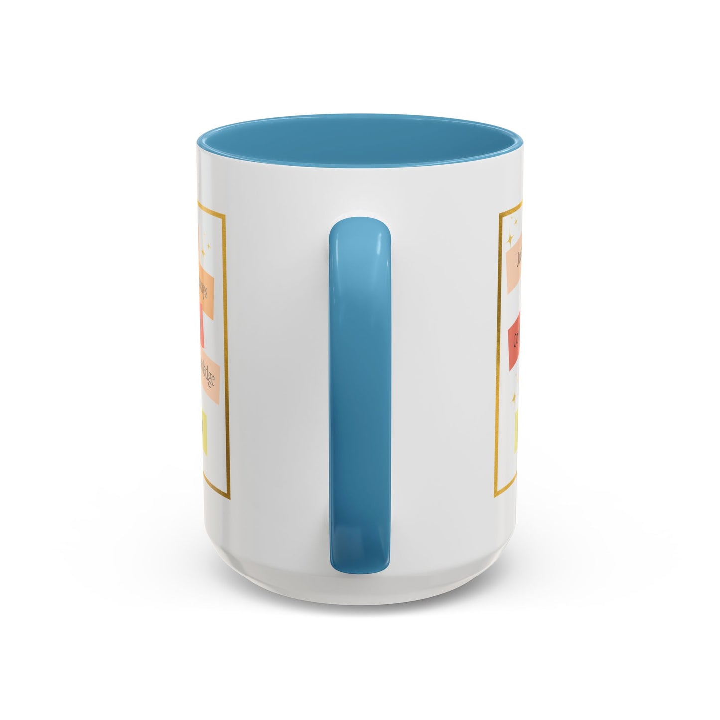 Personalized Inspirational Accent Coffee Mug