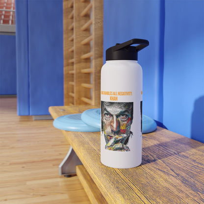 Personalized Initial Quote Khan Stainless Steel Water Bottle