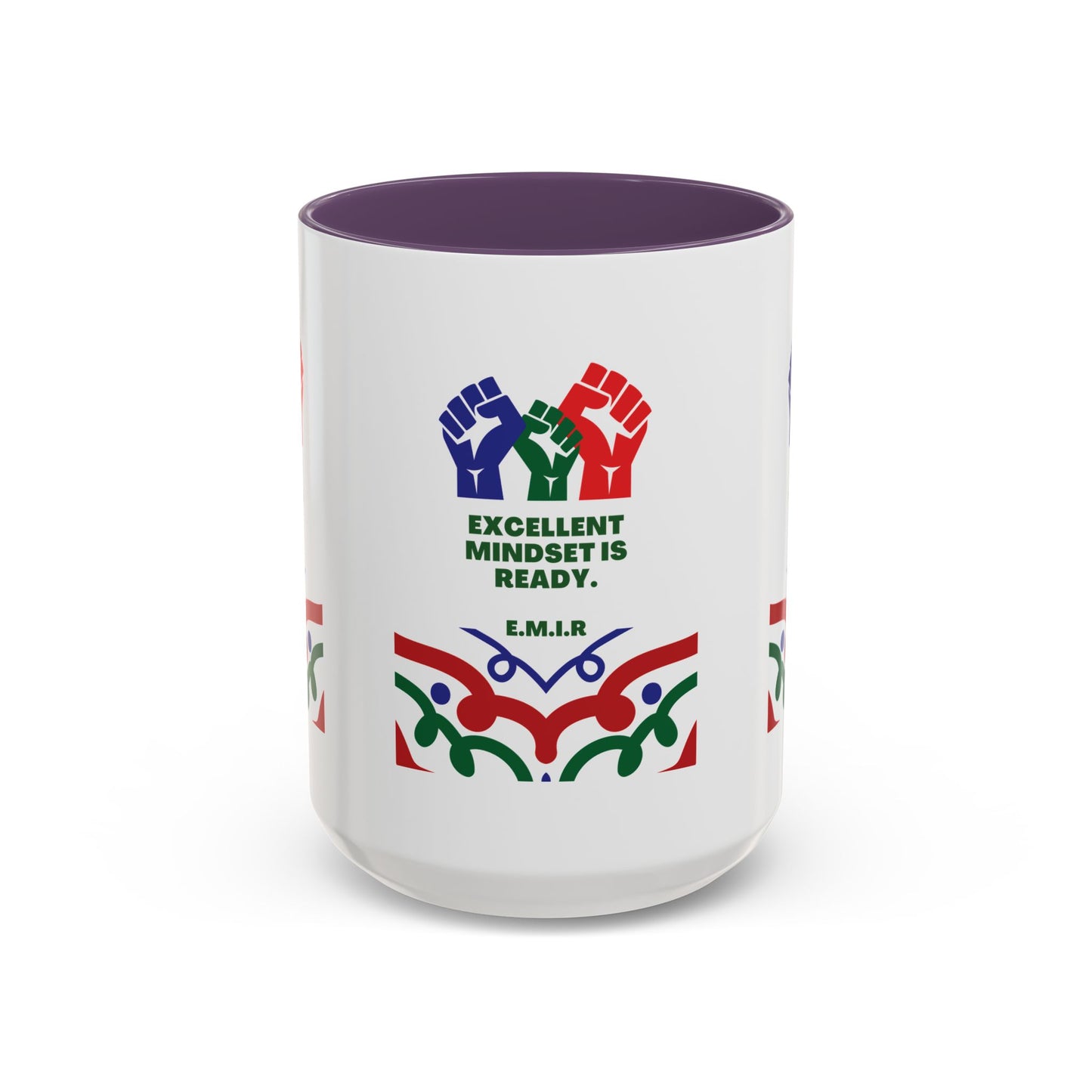 Personalized Initial Victory Accent Coffee Mug