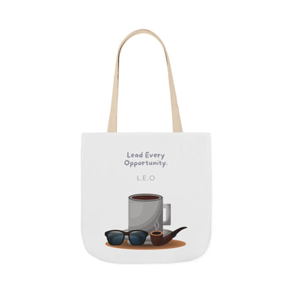 Personalized Initial Quote Sunglasses and Coffee Canvas Tote Custom Name