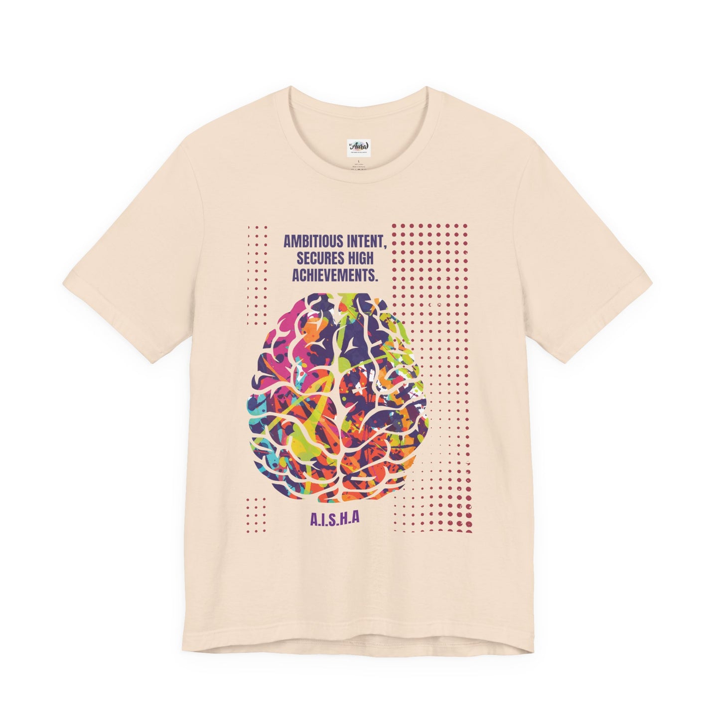 Personalized Motivational Brain Graphic Tee