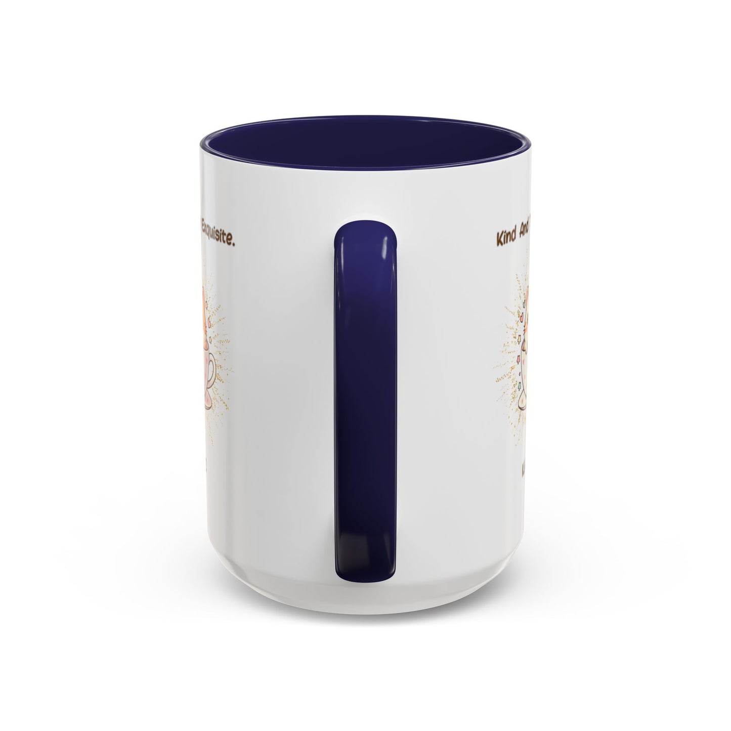 Personalized Initial Exquisite Cat Accent Coffee Mug