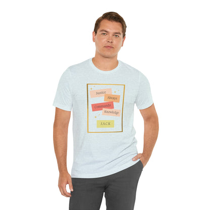 Personalized Colourful Pastel Notes Graphic Tee