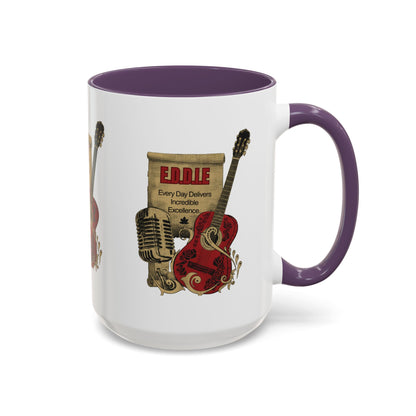 Personalized Guitar Accent Coffee Mug