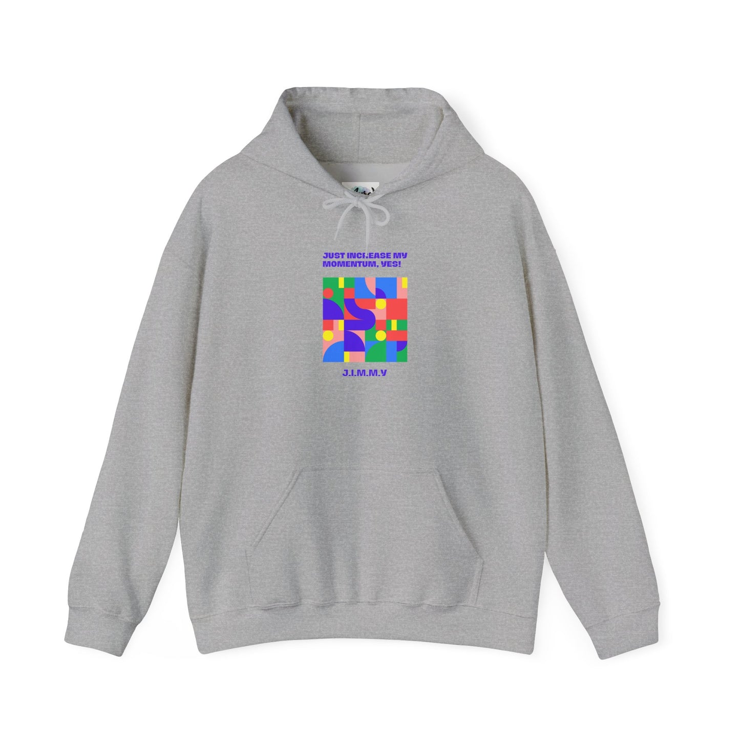 Personalized Momentum Geometric Hooded Sweatshirt