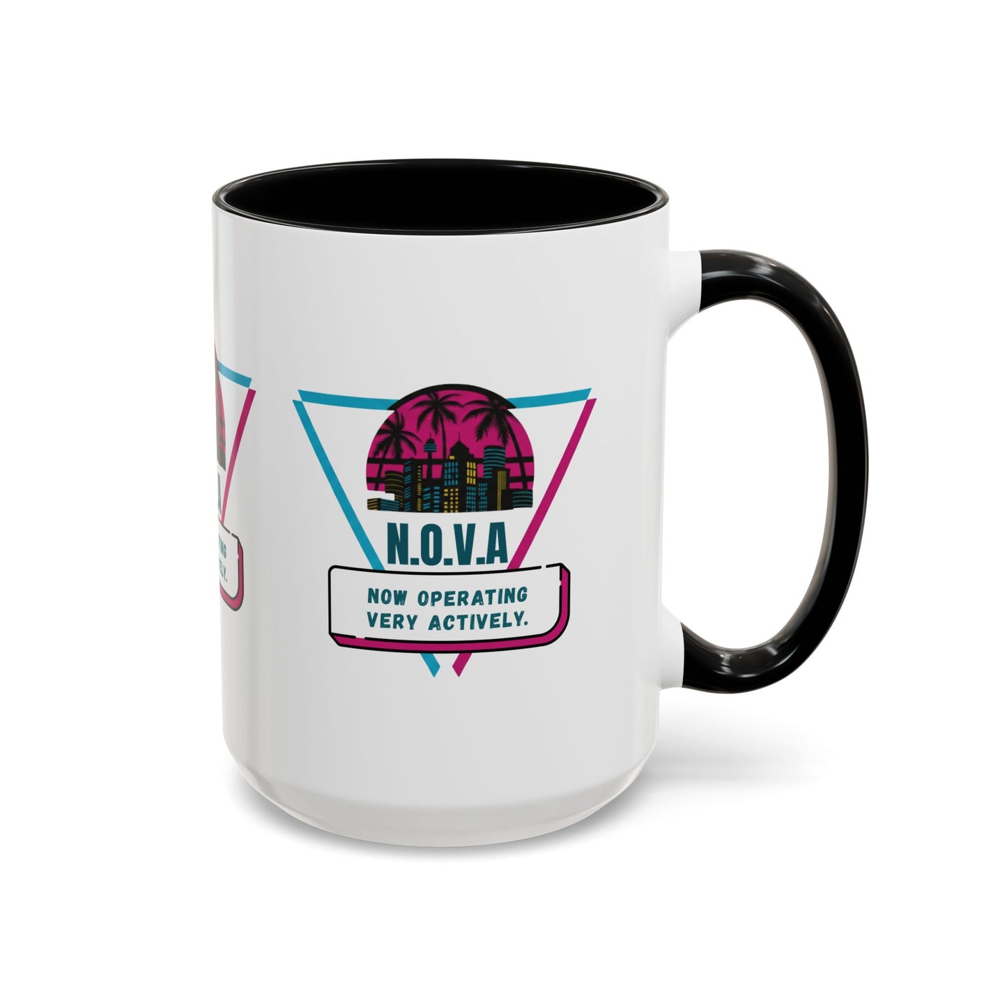 Personalized Building View Accent Coffee Mug