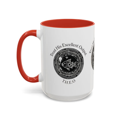 Personalized Spiritual Fish Accent Coffee Mug