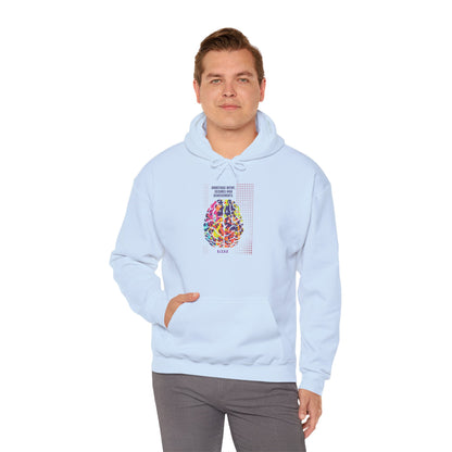 Personalized Brain Graphic Hooded Sweatshirt