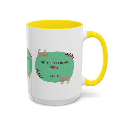 Personalized Note Box Accent Coffee Mug