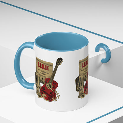 Personalized Guitar Accent Coffee Mug