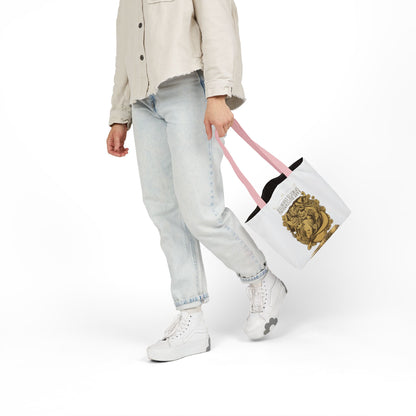 Personalized Initial Quote Golden Girl Canvas Tote Custom Name