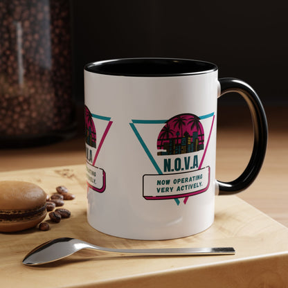 Personalized Building View Accent Coffee Mug