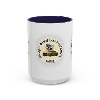 Personalized Car with Horse Accent Coffee Mug