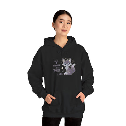 Personalized Fox King Hooded Sweatshirt