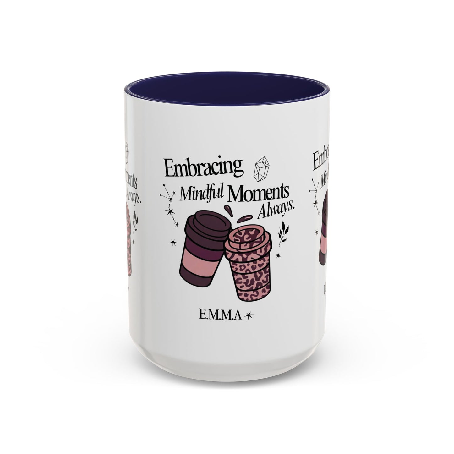 Personalized Girly Coffee Accent Coffee Mug