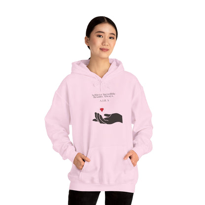 Personalized Hand and Gem Hooded Sweatshirt