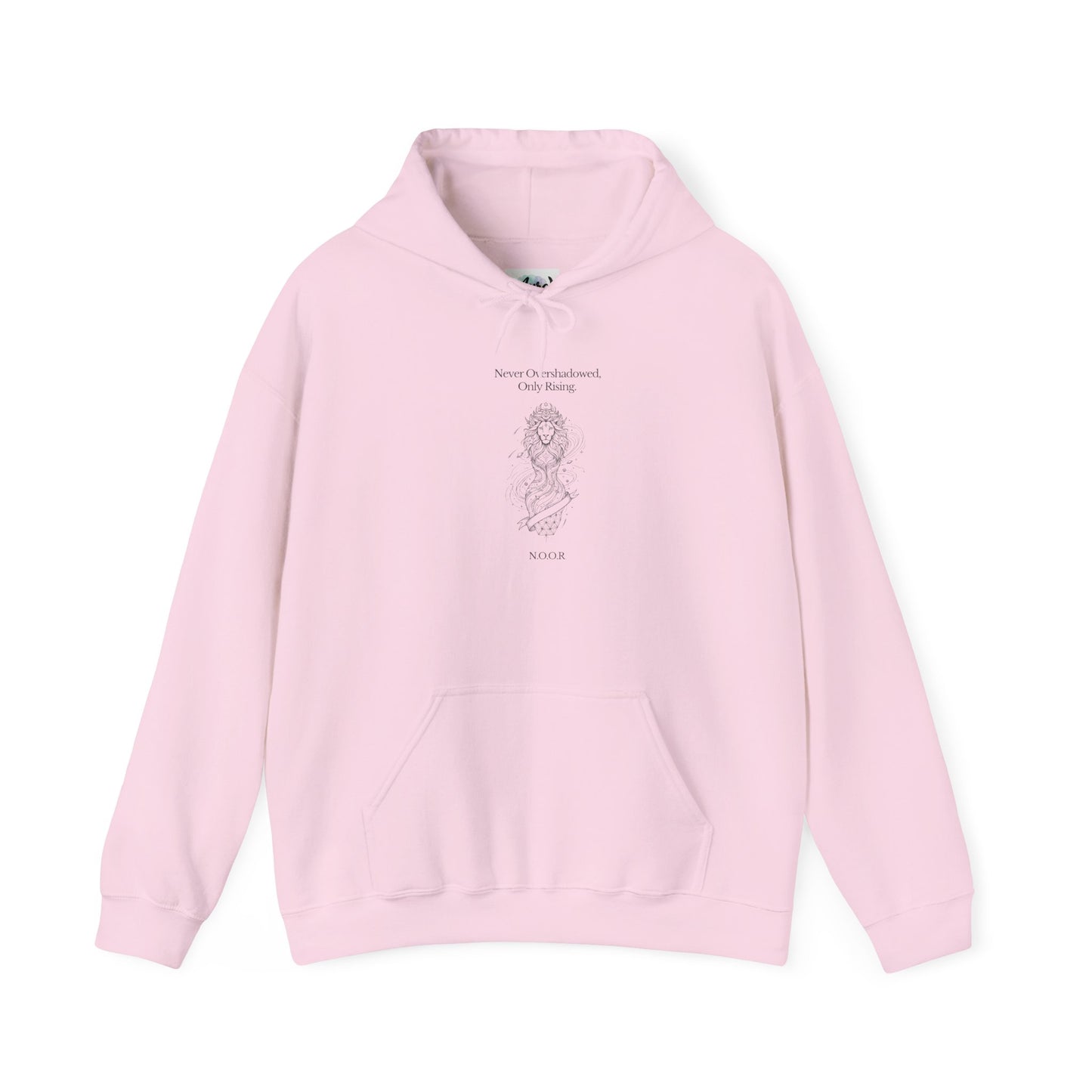 Personalized Girl Lion Graphic Hooded Sweatshirt
