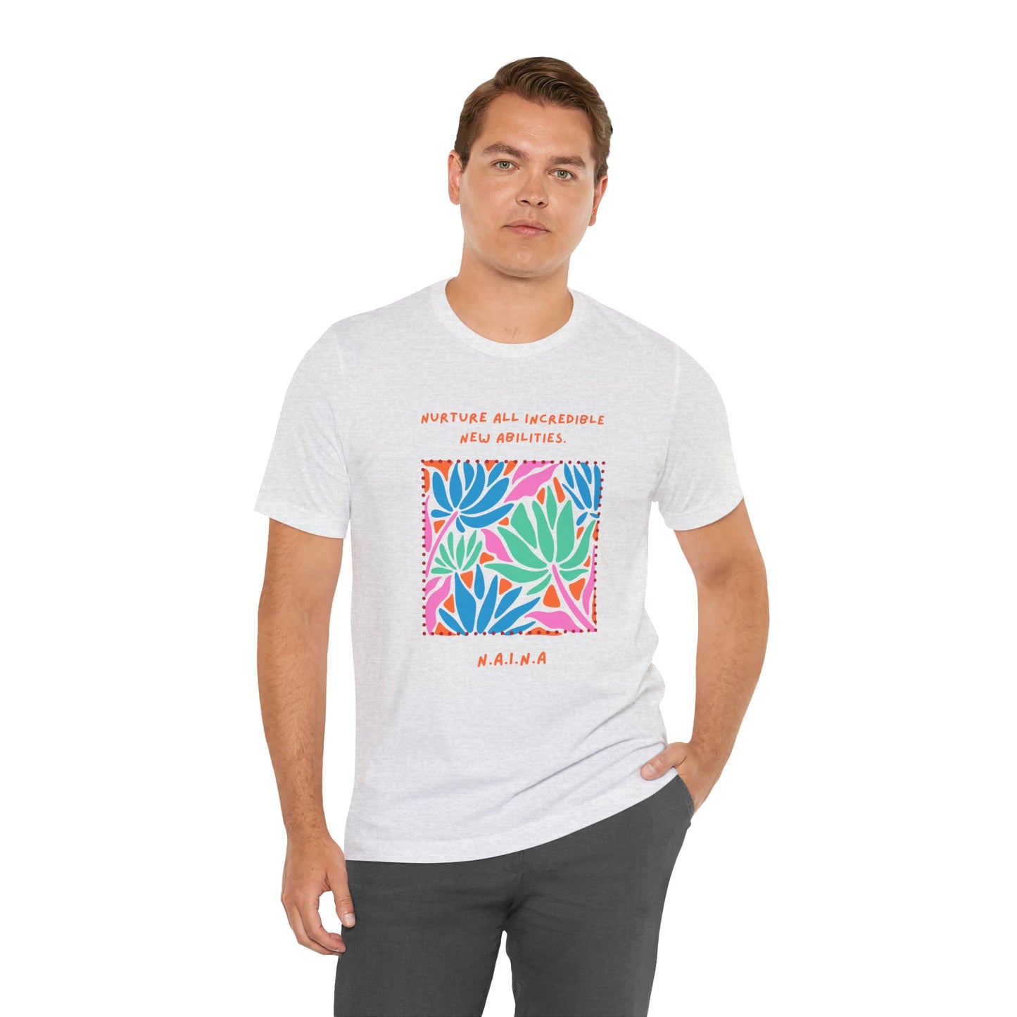 Personalized Floral Empowerment Tee