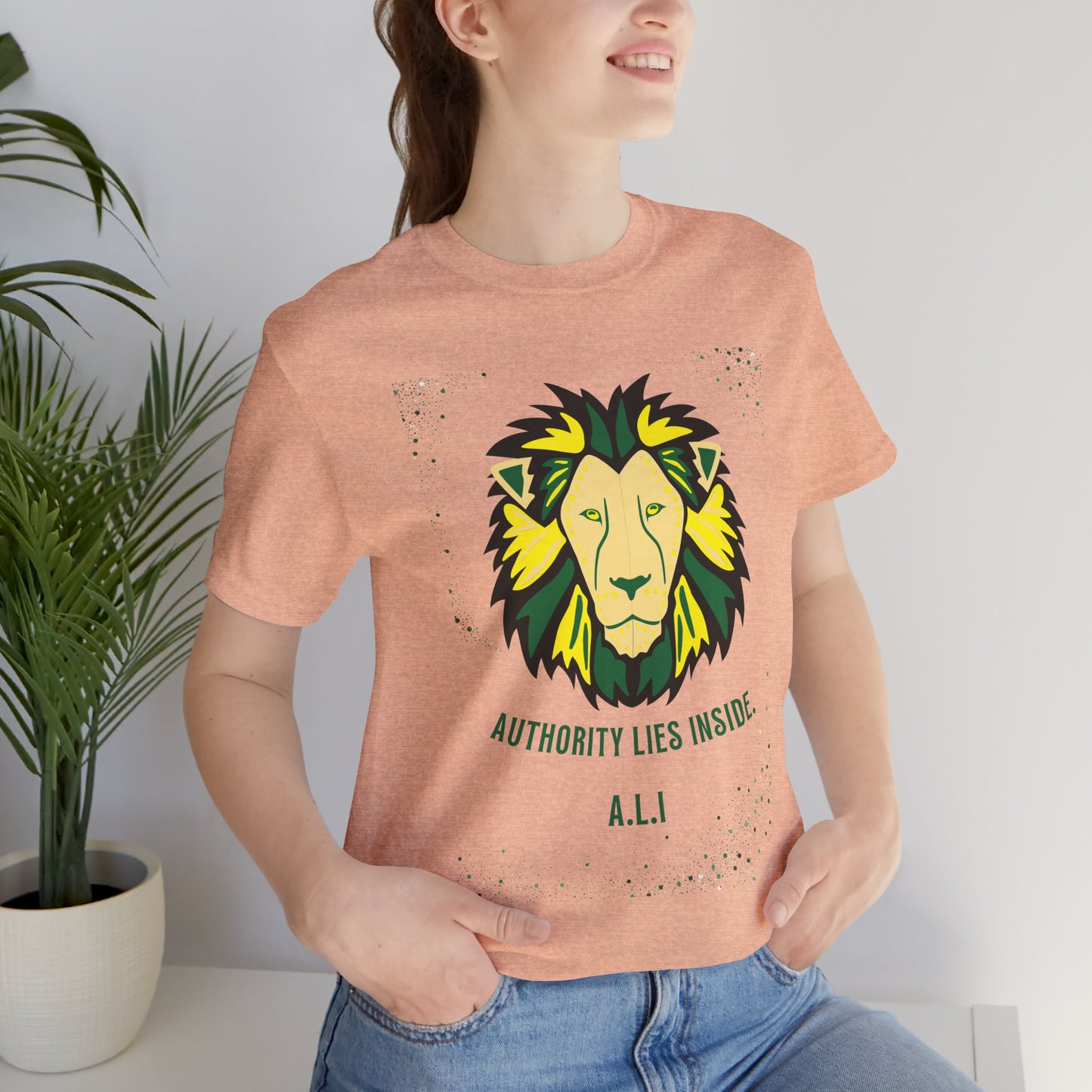 Personalized Lion Graphic Tee