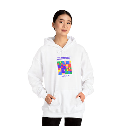Personalized Momentum Geometric Hooded Sweatshirt