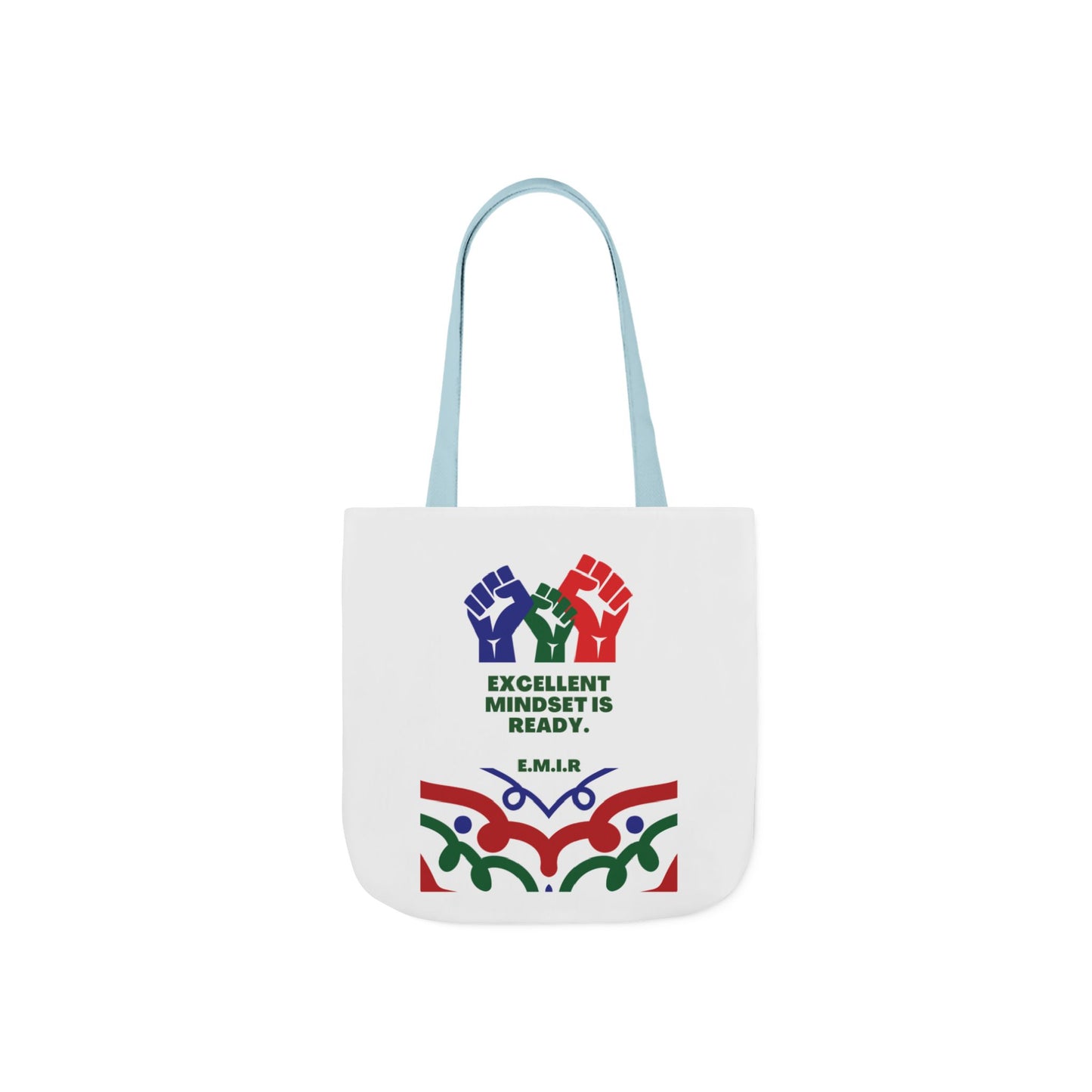 Personalized Initial Quote Victory Canvas Tote Custom Name