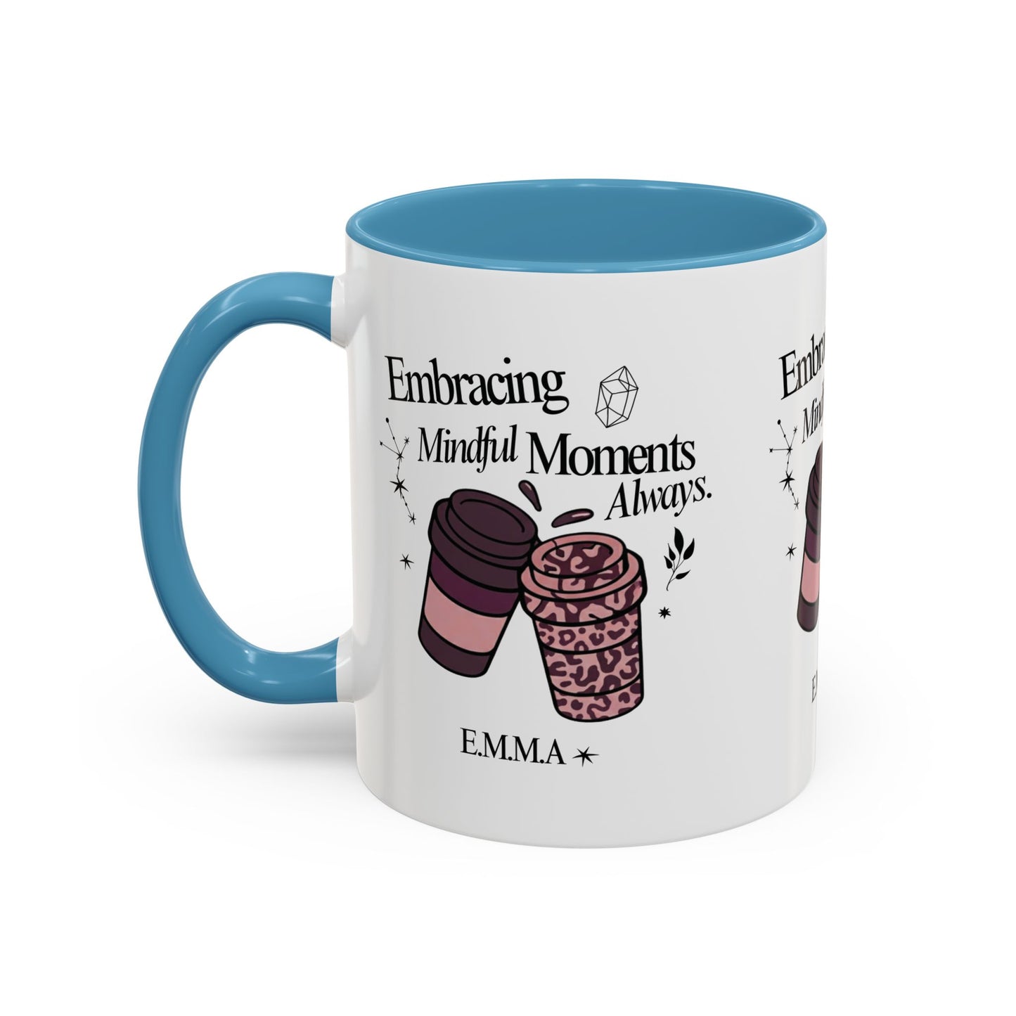 Personalized Girly Coffee Accent Coffee Mug