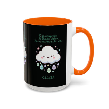 Personalized Cloud Dripping Coffee Mug