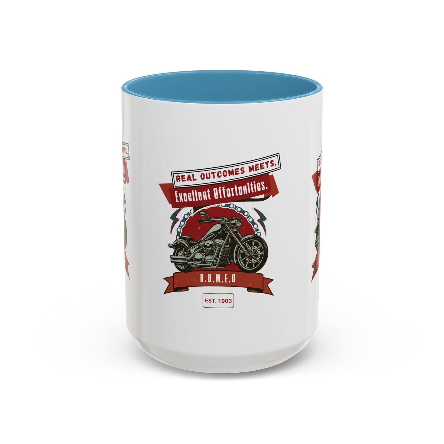 Personalized Motorcycle Accent Coffee Mug