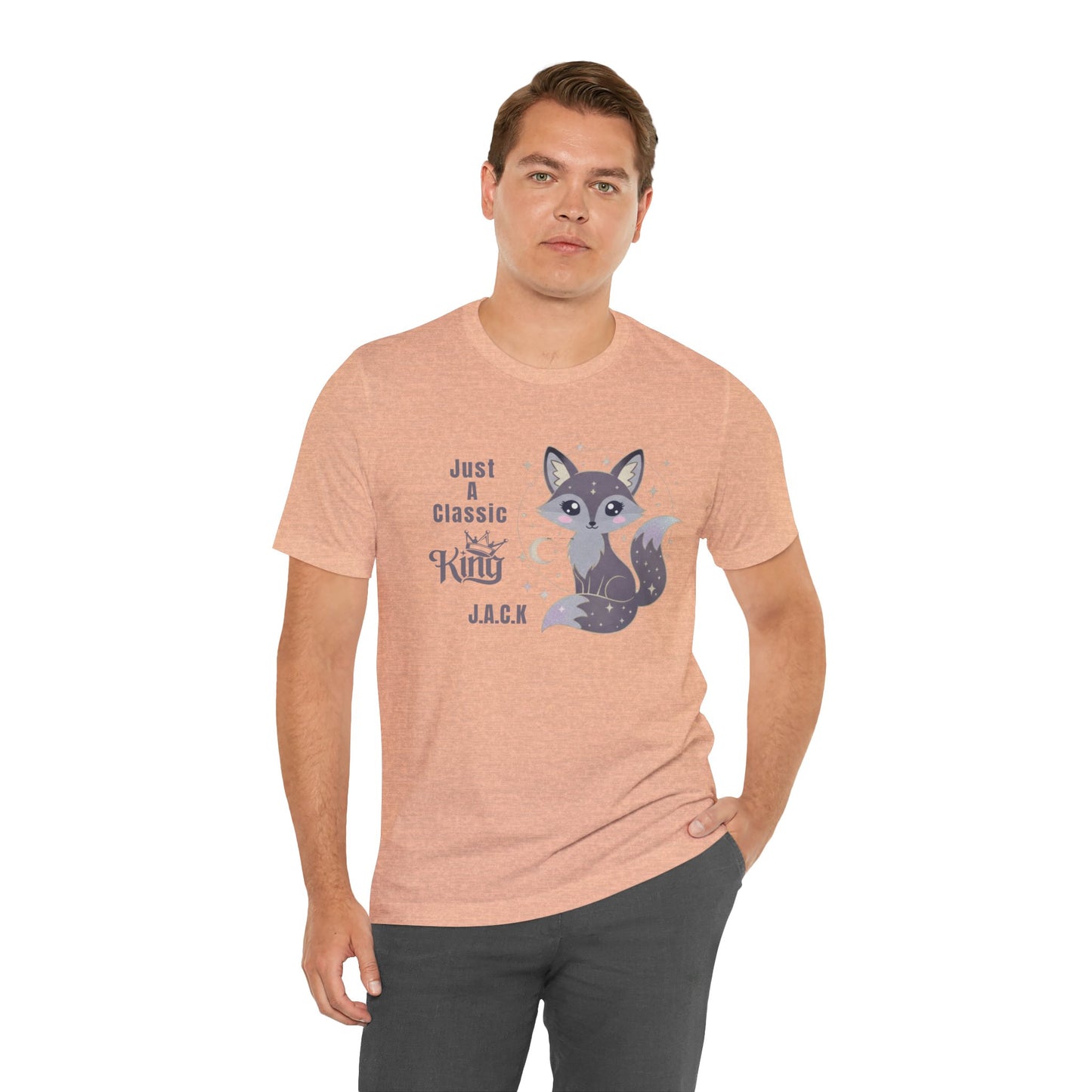 Personalized Fox King Graphic Tee