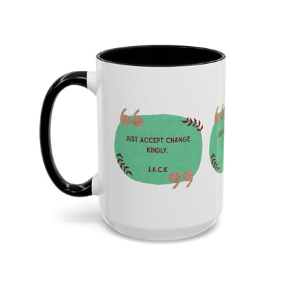 Personalized Note Box Accent Coffee Mug