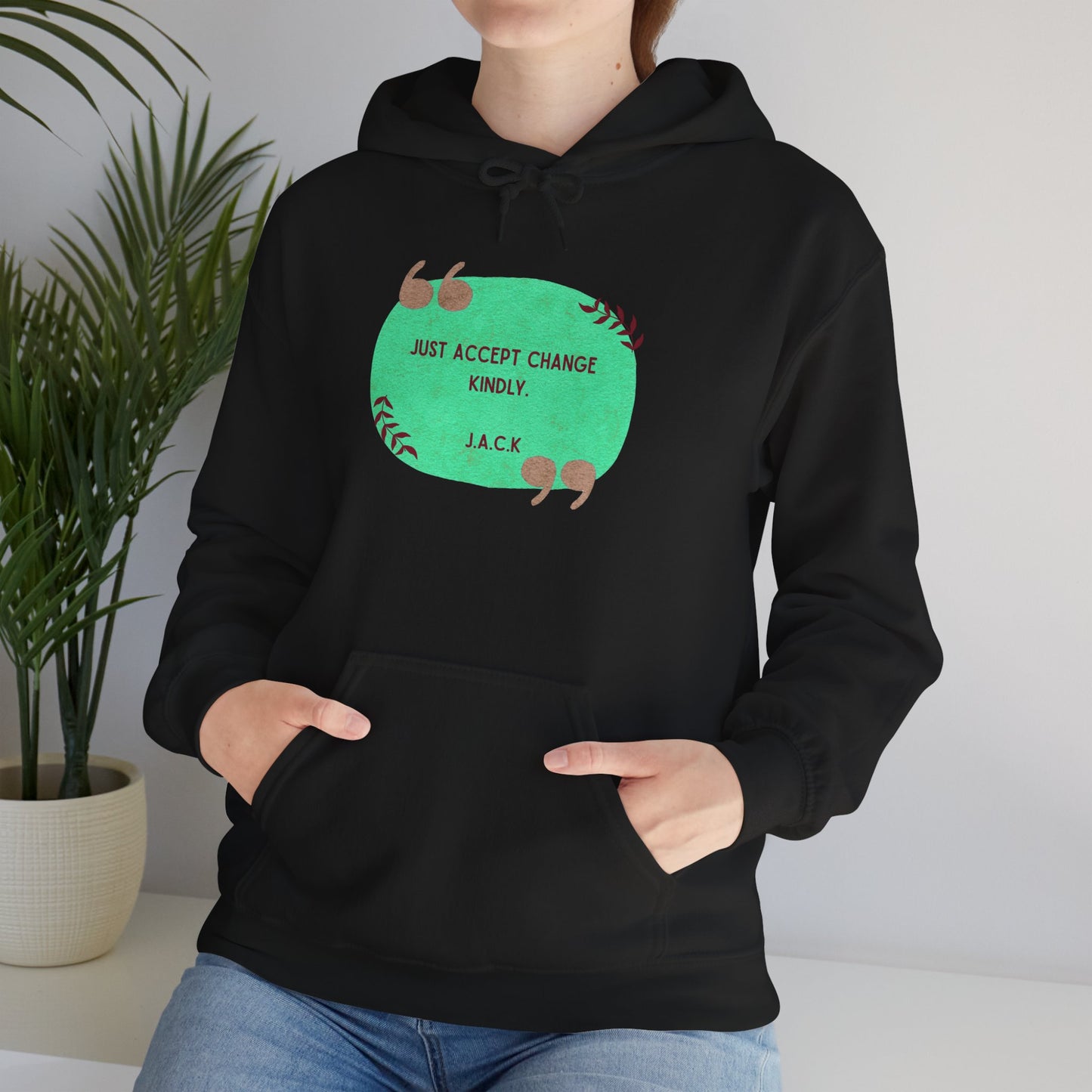 Personalized Speech Bubble Hooded Sweatshirt