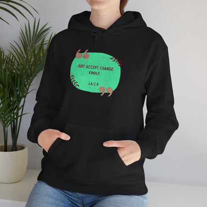 Personalized Speech Bubble Hooded Sweatshirt