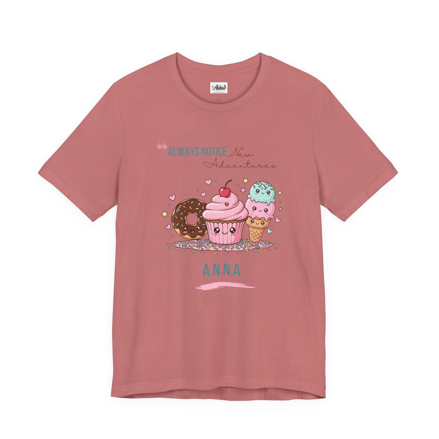 Personalized Cute Sweet Treats Tee