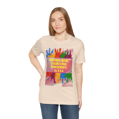 Personalized Colorful Motivational Graphic Tee