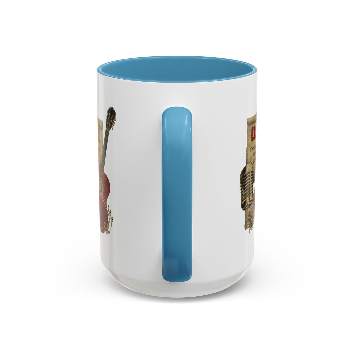 Personalized Guitar Accent Coffee Mug