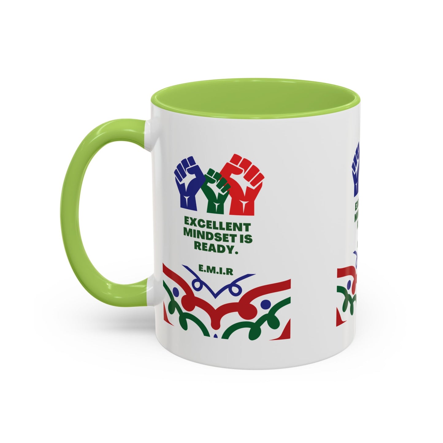 Personalized Initial Victory Accent Coffee Mug