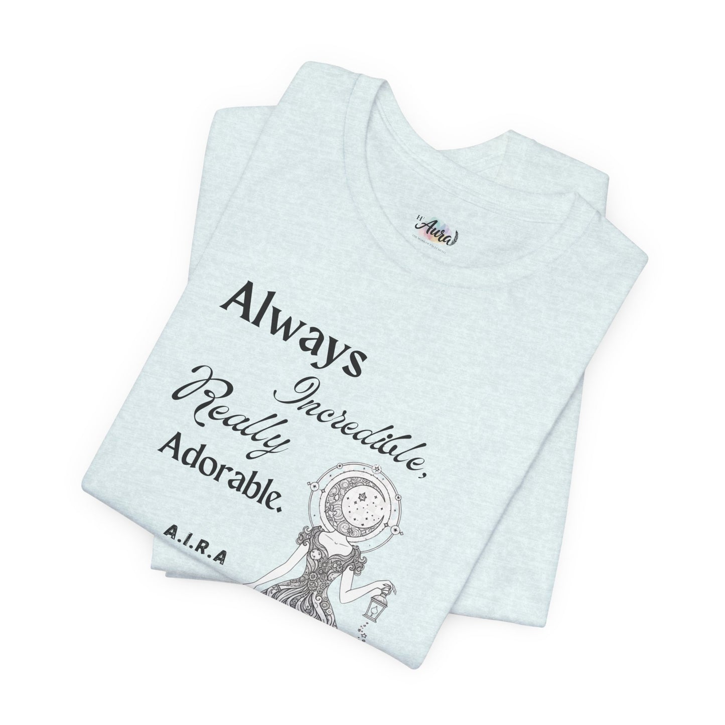 Personalized Cute Illustration black and white Graphic Tee