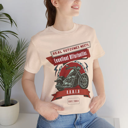 Personalized Motorcycle Graphic Tee