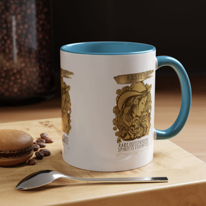 Personalized Golden Girl Accent Coffee Mug