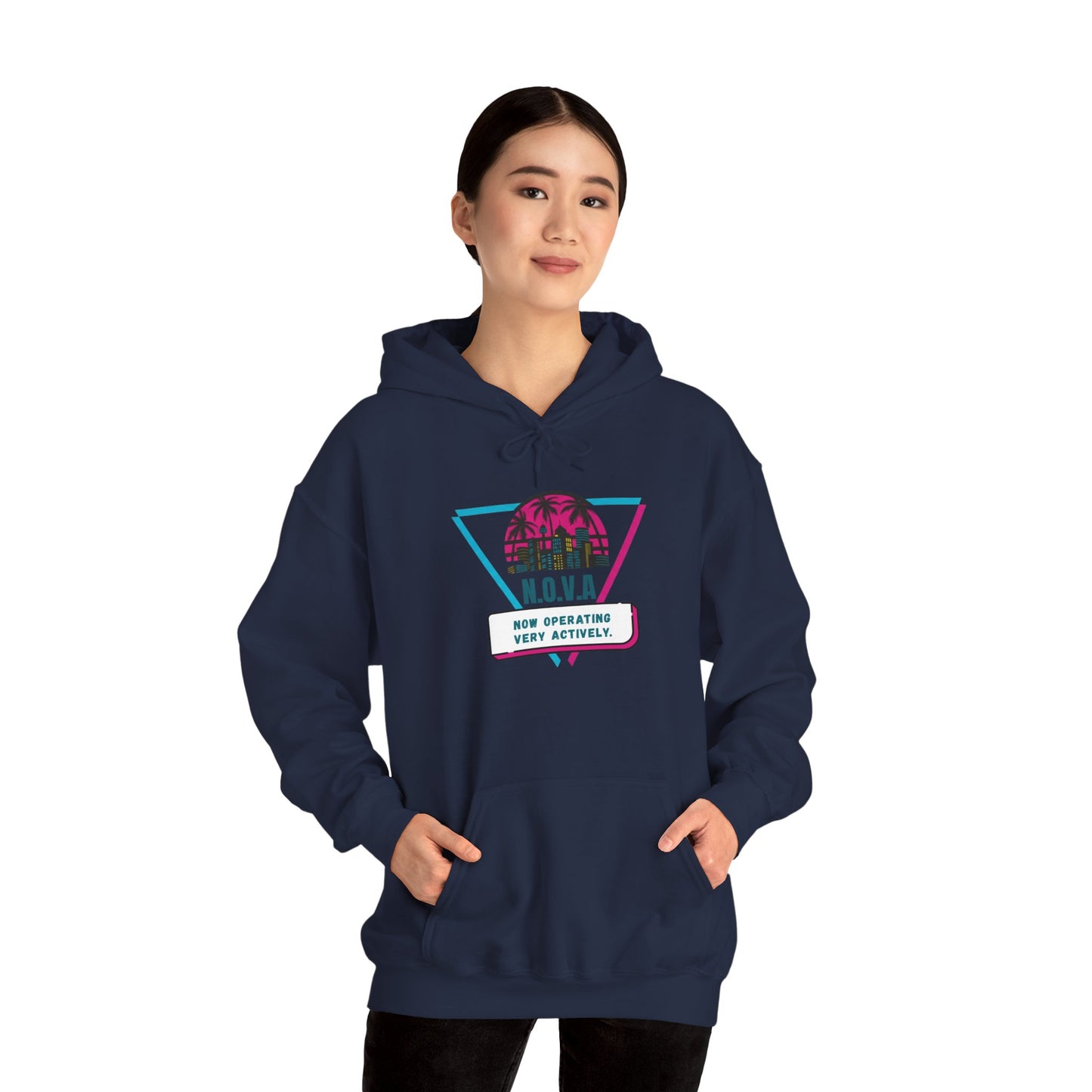 Personalized Building View Hooded Sweatshirt