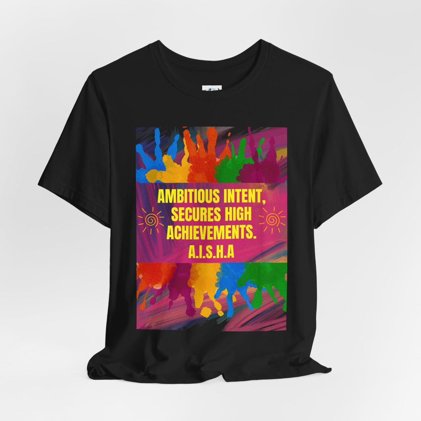 Personalized Colorful Motivational Graphic Tee