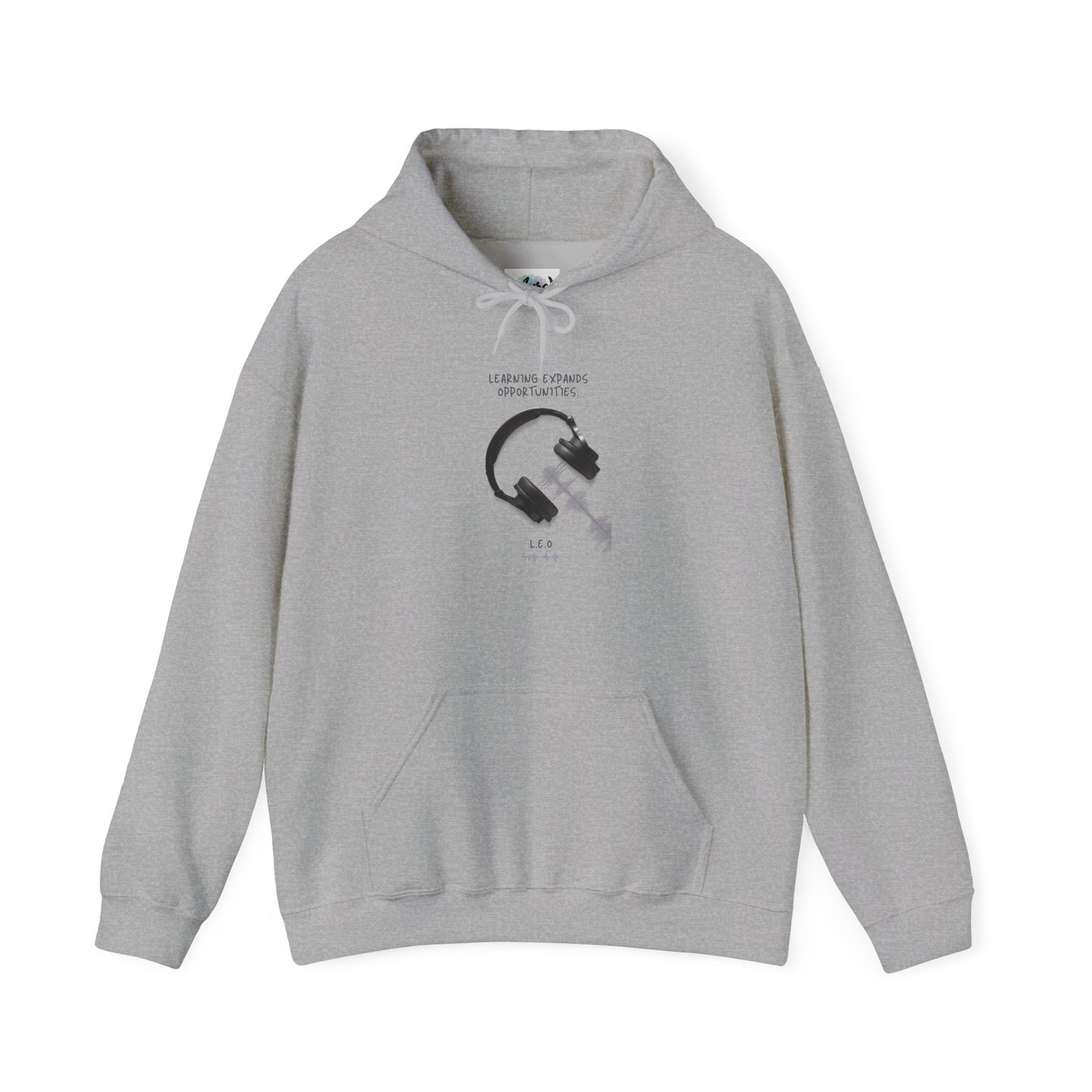 Personalized Headphones Hooded Sweatshirt