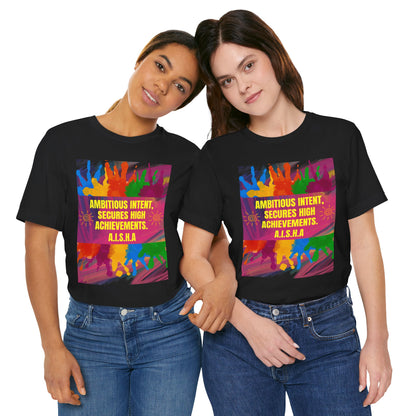 Personalized Colorful Motivational Graphic Tee