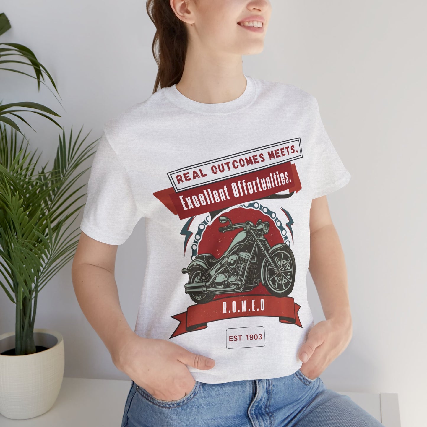 Personalized Motorcycle Graphic Tee